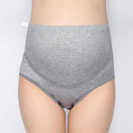 High-Waisted Cotton Maternity Underwear