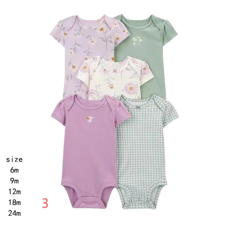 Cotton Rompers Set