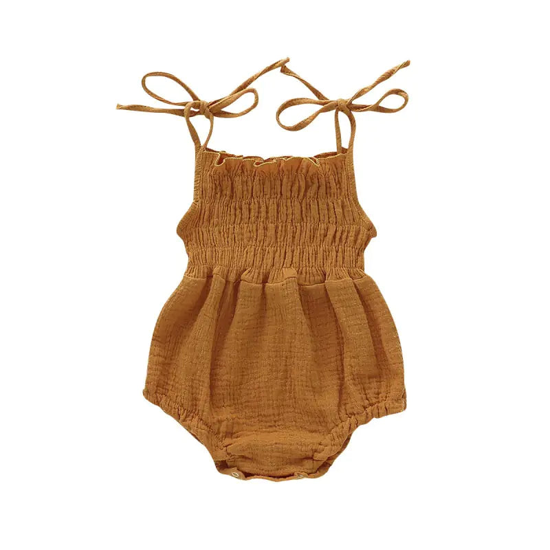 Girls Cotton Romper