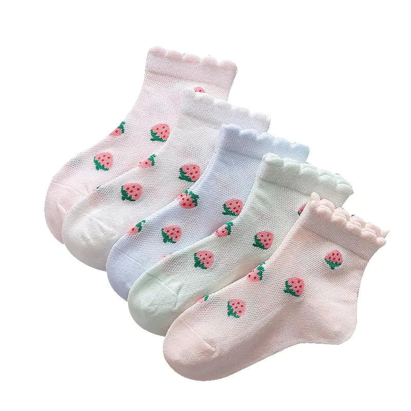 Girls Cotton Socks