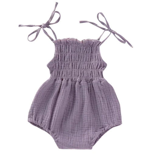 Girls Cotton Romper