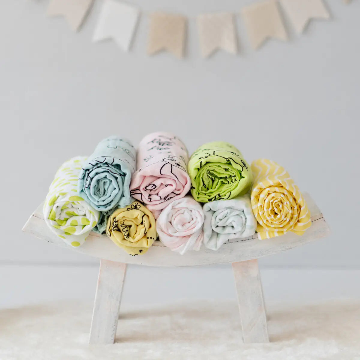 Buzzy Bee Baby Muslin Swaddle Blanket