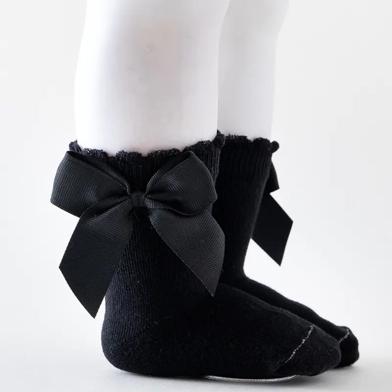 Bow Cotton Socks