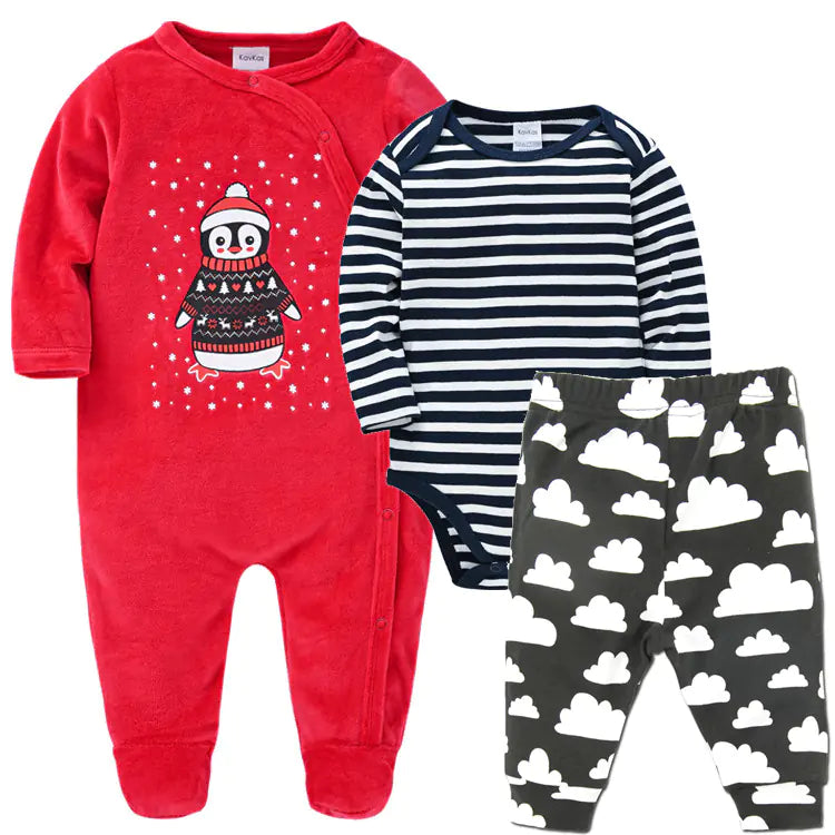 Christmas Cotton Newborn Bodysuit