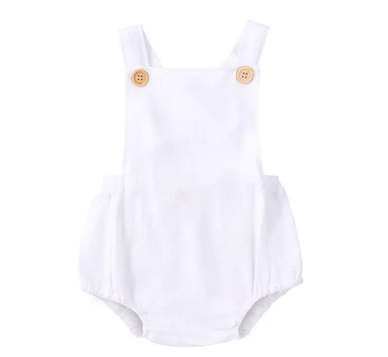 Sleeveless Cotton Jumpsuit