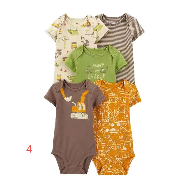Cotton Rompers Set