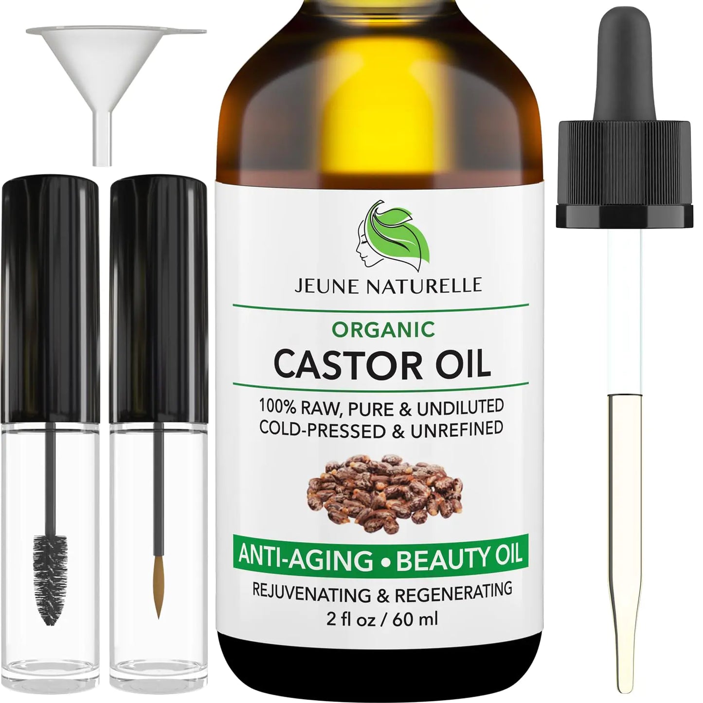 Organic Cold Pressed castor oil
