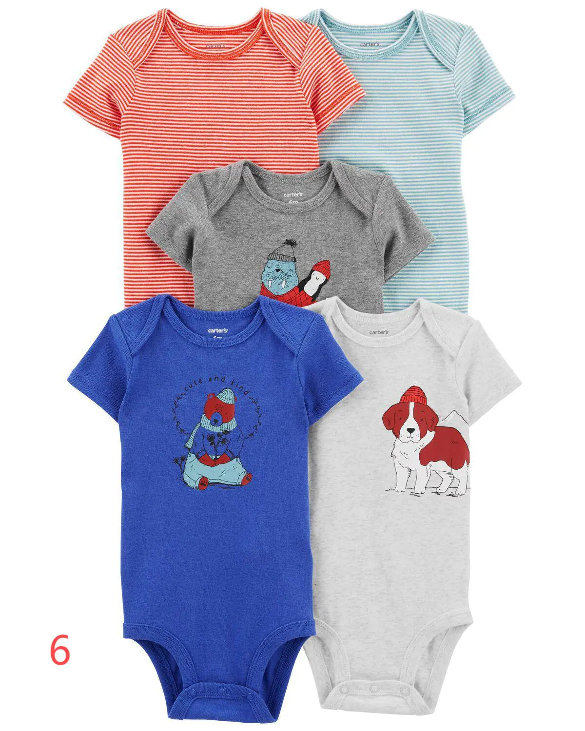 Cotton Rompers Set