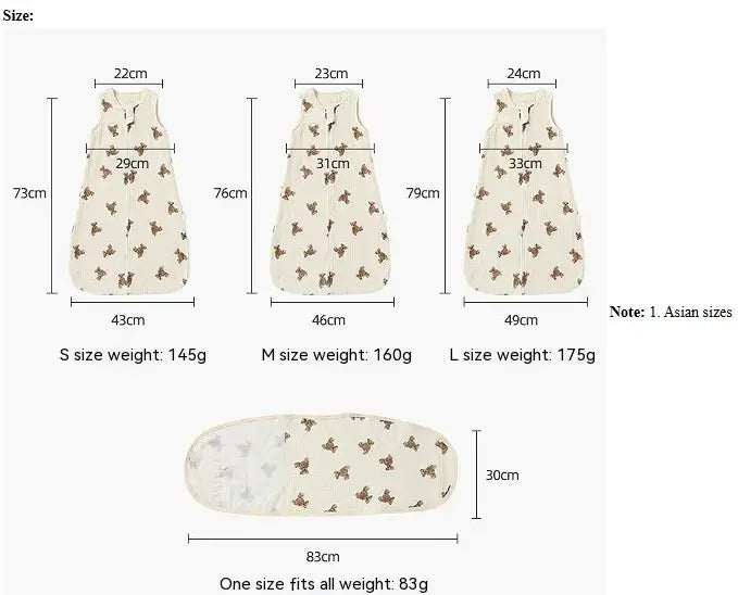 Cotton Swaddle Sleepbag