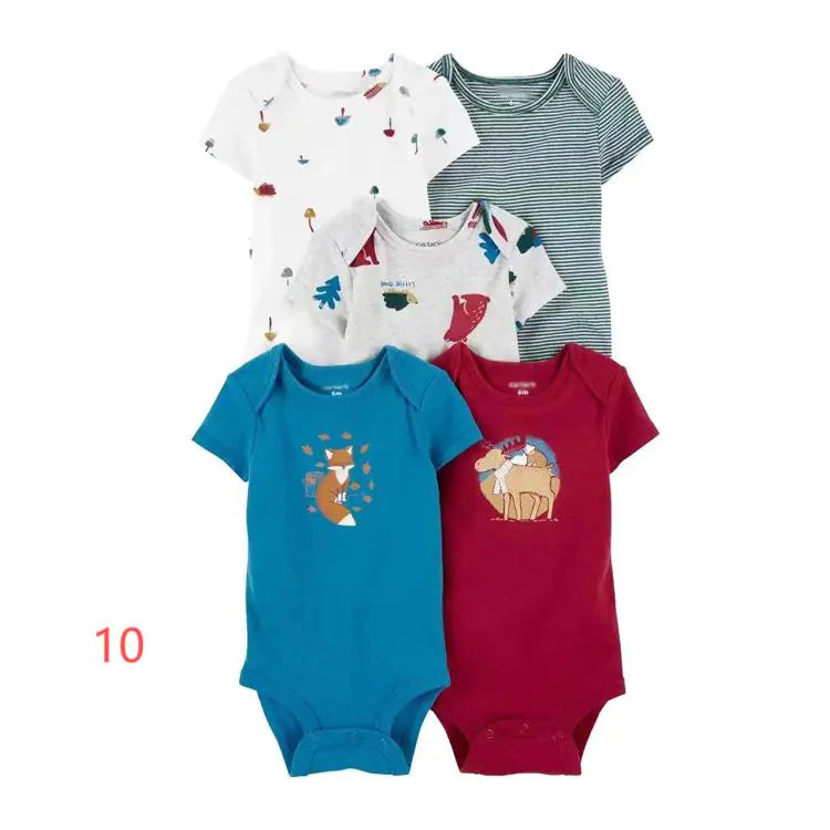 Cotton Rompers Set
