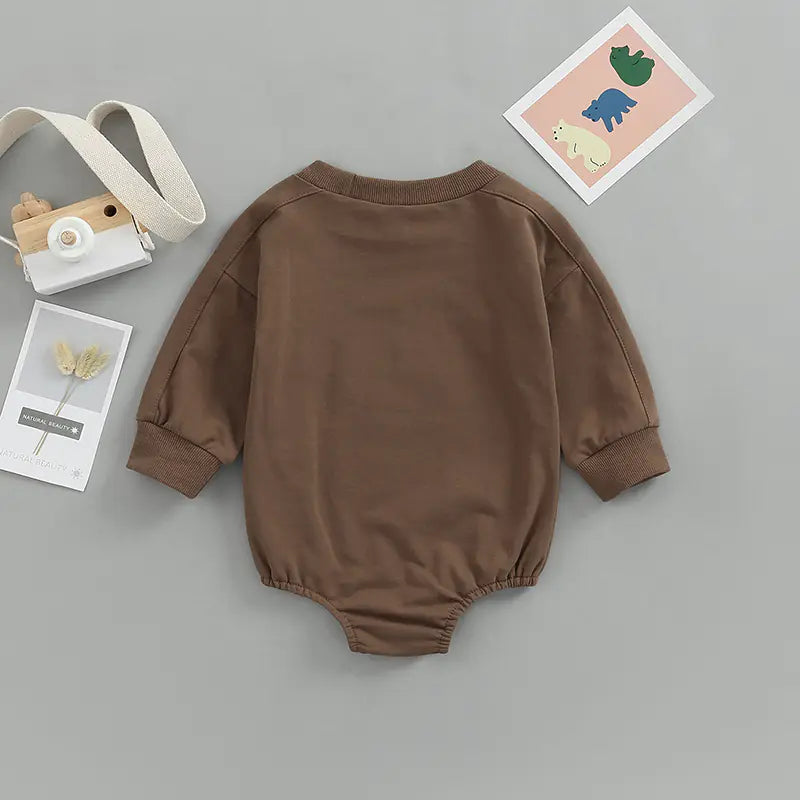 Cotton Dinosaur Rompers
