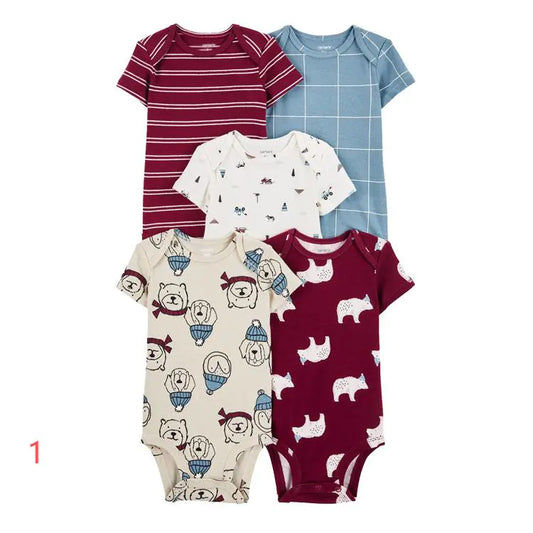 Cotton Rompers Set